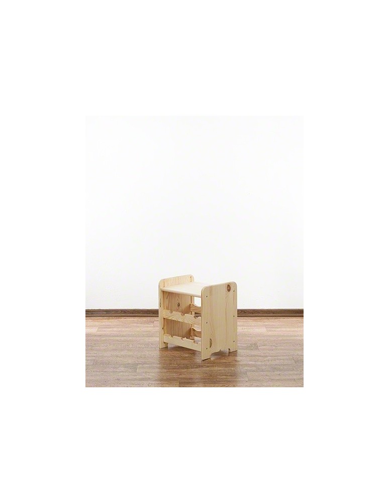 Klasyczne regały do wina RW-3 - Regał na wino RW-3-6P sosnowy - product MODO24.PL 3