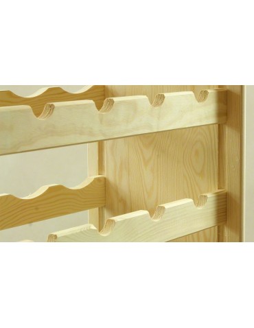 Klasyczne regały do wina RW-3 - Regał na wino RW-3-6P sosnowy - product 5