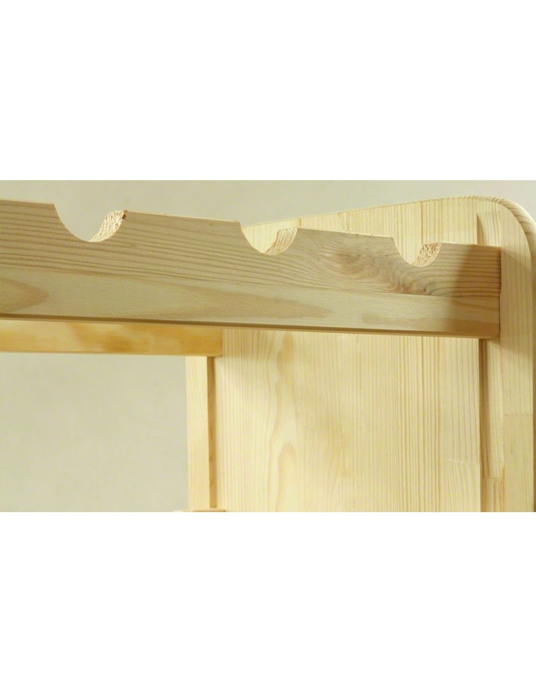 Klasyczne regały do wina RW-3 - Regał na wino RW-3-6P sosnowy - product MODO24.PL 9