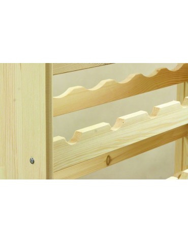 Klasyczne regały do wina RW-3 - Regał na wino RW-3-6P sosnowy - product 10