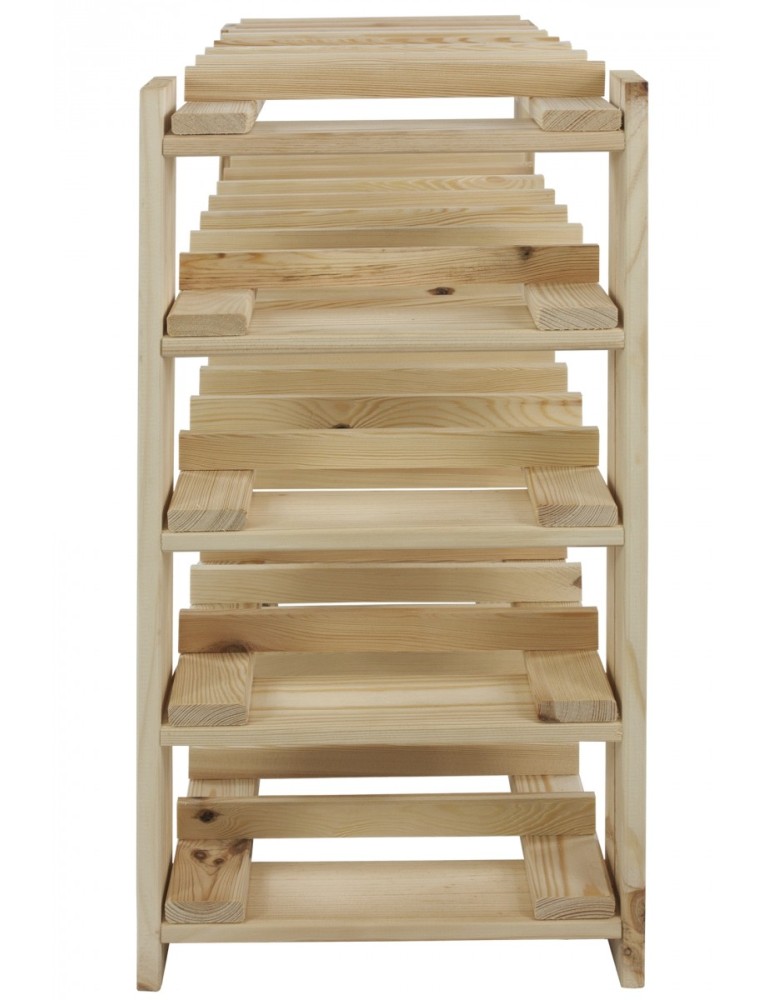 Seria RW-5 - Regał na wino RW-51-1  64x80x30 cm SUROWY - product MODO24.PL 2