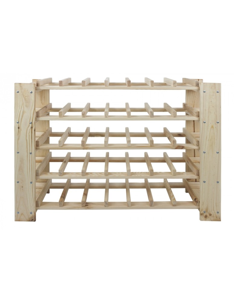 Seria RW-5 - Regał na wino RW-51-1  64x80x30 cm SUROWY - product MODO24.PL 3