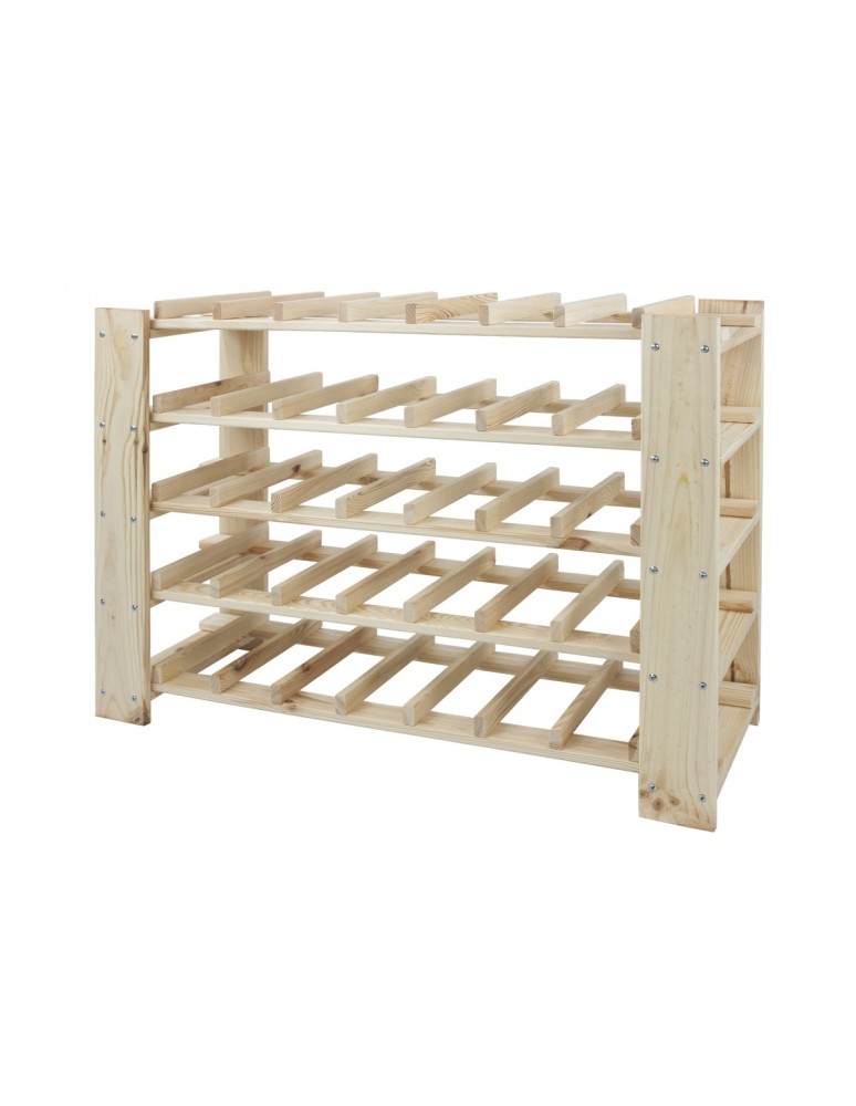 Seria RW-5 - Regał na wino RW-51-1  64x80x30 cm SUROWY - product MODO24.PL 5