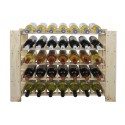 Regał na wino RW-51-1  64x80x30 cm SUROWY