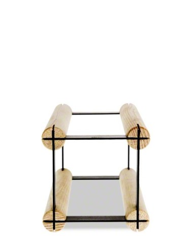 Regały na butelki szklane/PET RW-8  Przechowywanie alkoholu w domu - 1 komorowy stojak na wino RW-8 1x1 - product 4