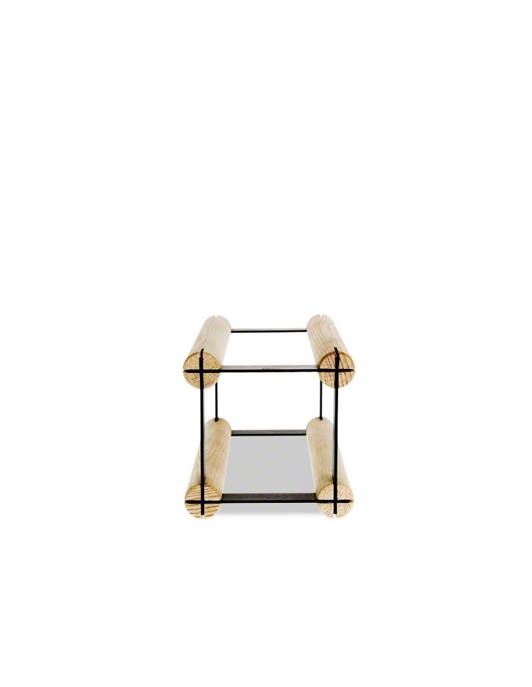 Regały na butelki szklane/PET RW-8  Przechowywanie alkoholu w domu - 1 komorowy stojak na wino RW-8 1x1 - product MODO24.PL 4