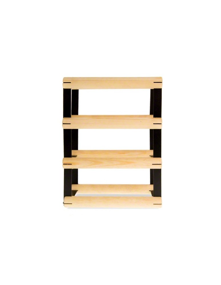 Regały na butelki szklane/PET RW-8  Przechowywanie alkoholu w domu - 3 komorowy stojak na wino RW-8 1x3 - product MODO24.PL 5