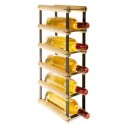 5 komorowy Stojak na wino RW-8 1x5