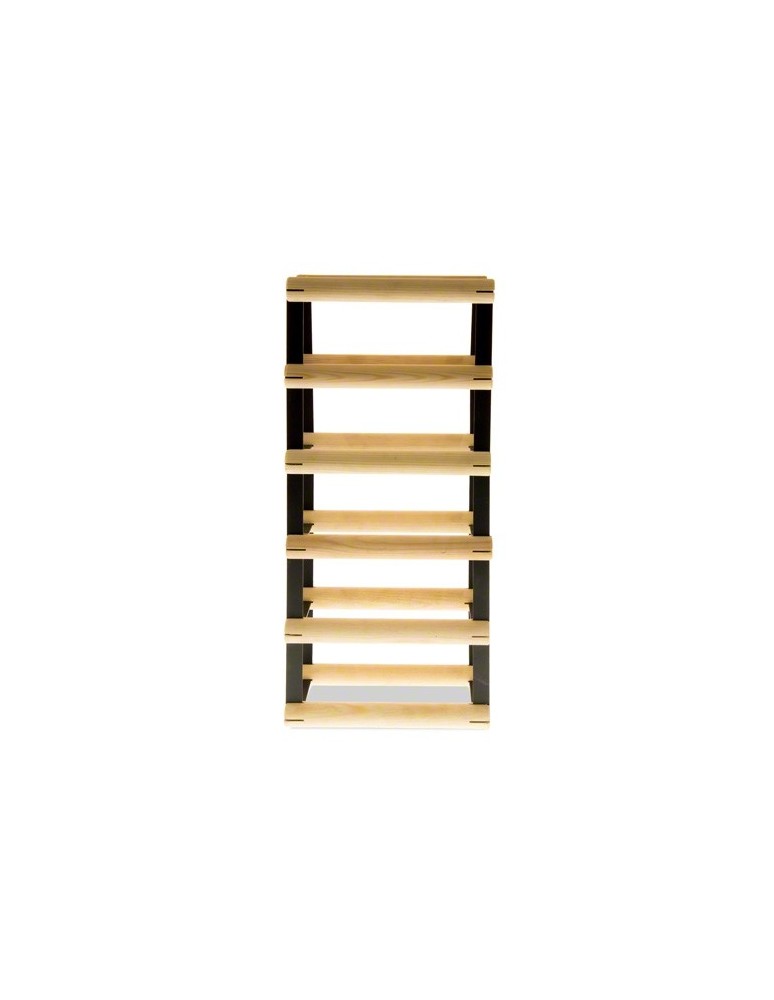 Regały na butelki szklane/PET RW-8  Przechowywanie alkoholu w domu - 5 komorowy Stojak na wino RW-8 1x5 - product MODO24.PL 5