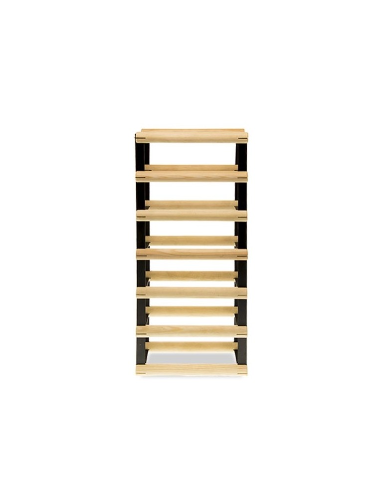 Regały na butelki szklane/PET RW-8  Przechowywanie alkoholu w domu - 6 komorowy Stojak na wino RW-8 1x6 - product MODO24.PL 5