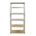 Regał metalowy Helios 196x75x30_6_Z - 175 kg / na półkę