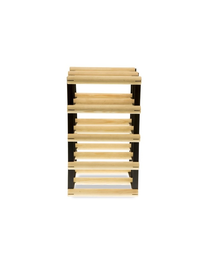 Regały na butelki szklane/PET RW-8  Przechowywanie alkoholu w domu - Stojak na 8 butelek RW-8 2x4 - product MODO24.PL 5