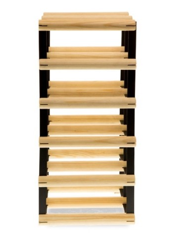 Regały na butelki szklane/PET RW-8  Przechowywanie alkoholu w domu - Stojak na 10 butelek RW-8 2x5 - product 5