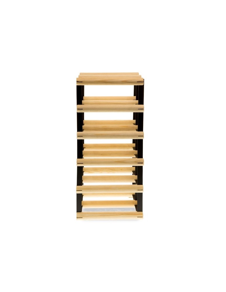 Regały na butelki szklane/PET RW-8  Przechowywanie alkoholu w domu - Stojak na 10 butelek RW-8 2x5 - product MODO24.PL 5