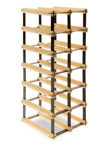 Regały na butelki szklane/PET RW-8  Przechowywanie alkoholu w domu - Stojak na 12 butelek RW-8 2x6 - product 3