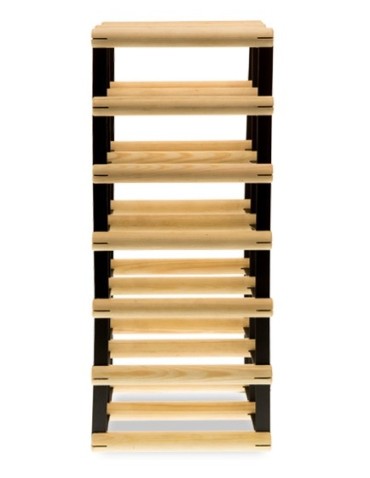 Regały na butelki szklane/PET RW-8  Przechowywanie alkoholu w domu - Stojak na 12 butelek RW-8 2x6 - product 5