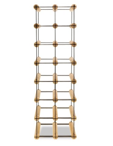 Regały na butelki szklane/PET RW-8  Przechowywanie alkoholu w domu - Stojak na 14 butelek RW-8 2x7 - product 3