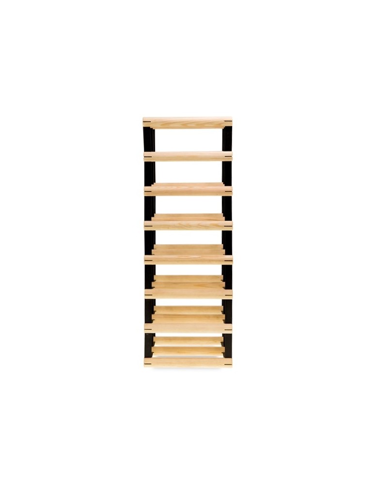 Regały na butelki szklane/PET RW-8  Przechowywanie alkoholu w domu - Stojak na 14 butelek RW-8 2x7 - product MODO24.PL 4