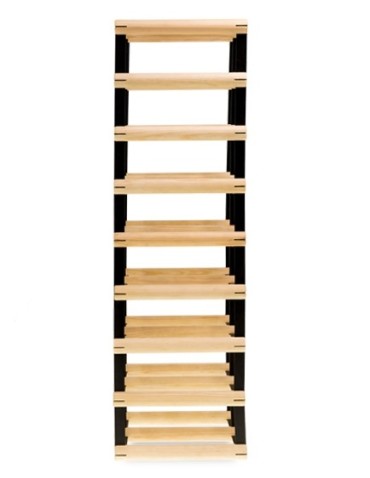 Regały na butelki szklane/PET RW-8  Przechowywanie alkoholu w domu - Stojak na 16 butelek RW-8 2x8 - product 3