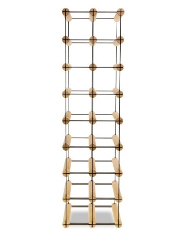 Regały na butelki szklane/PET RW-8  Przechowywanie alkoholu w domu - Stojak na 16 butelek RW-8 2x8 - product 4