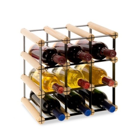 Stojak na alkohol RW-8 3x3 regał na 9 butelek wina