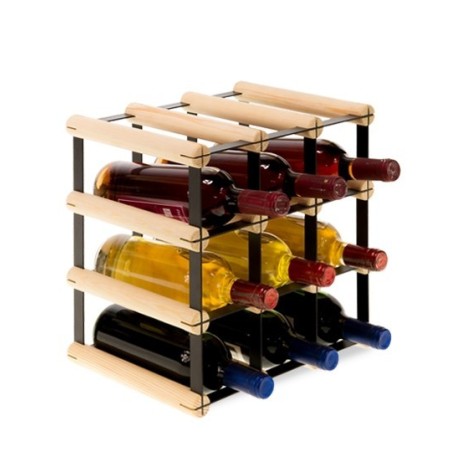 Stojak na alkohol RW-8 3x3 regał na 9 butelek wina