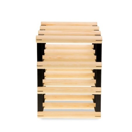 Stojak na alkohol RW-8 3x3 regał na 9 butelek wina