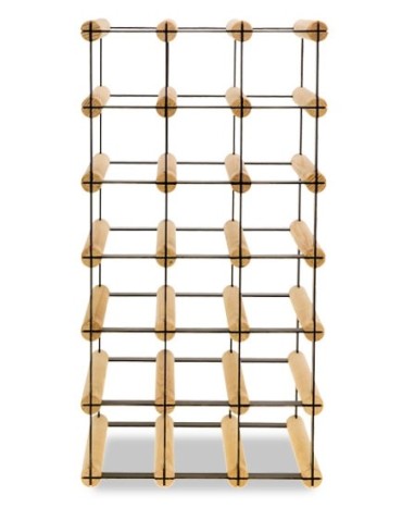 Regały na butelki szklane/PET RW-8  Przechowywanie alkoholu w domu - Stojak RW-8 3x6 na 18 butelek - product 4