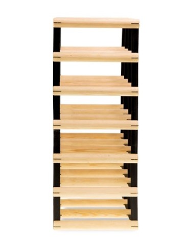 Regały na butelki szklane/PET RW-8  Przechowywanie alkoholu w domu - Stojak RW-8 3x6 na 18 butelek - product 5