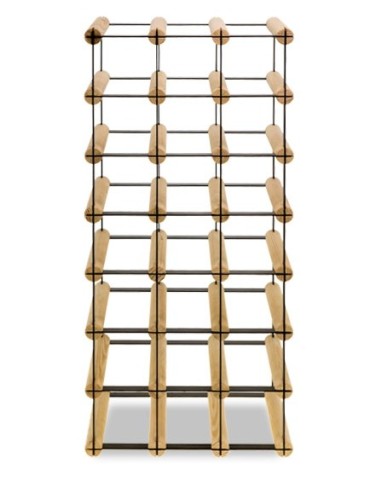 Regały na butelki szklane/PET RW-8  Przechowywanie alkoholu w domu - Stojak RW-8 3x7 na 21 butelek - product 4