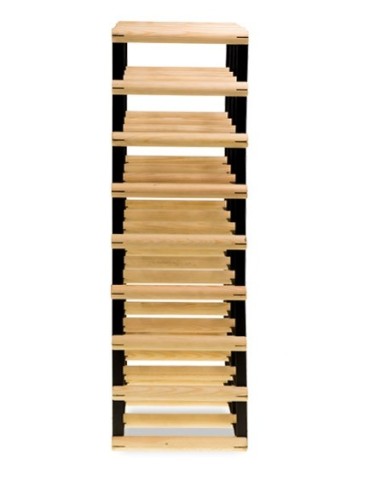 Regały na butelki szklane/PET RW-8  Przechowywanie alkoholu w domu - Stojak RW-8 3x8 na 24 butelki - product 4