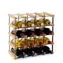Regał winiarski RW-8 4x4 na 16 butelek trunków