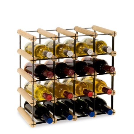 Regał winiarski RW-8 4x4 na 16 butelek trunków