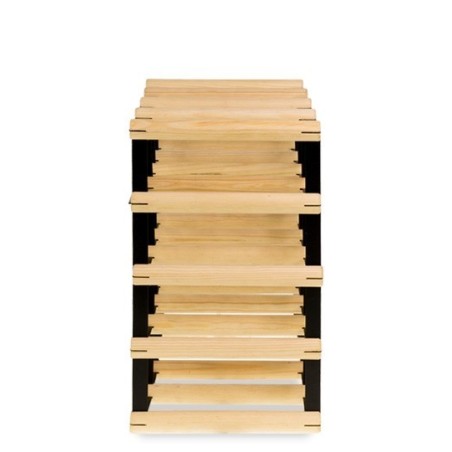 Regał winiarski RW-8 4x4 na 16 butelek trunków