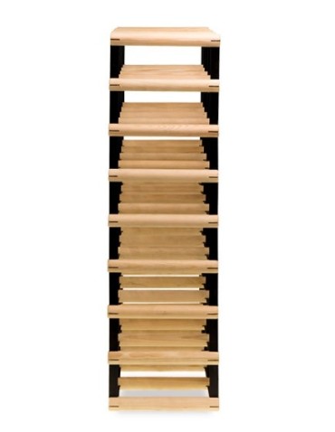 Regały na butelki szklane/PET RW-8  Przechowywanie alkoholu w domu - Regał winiarski RW-8 4x8 na 32 butelki - product 5