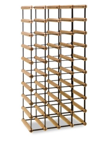 Regały na butelki szklane/PET RW-8  Przechowywanie alkoholu w domu - Regał winiarski RW-8 4x9 na 36 butelek - product 3