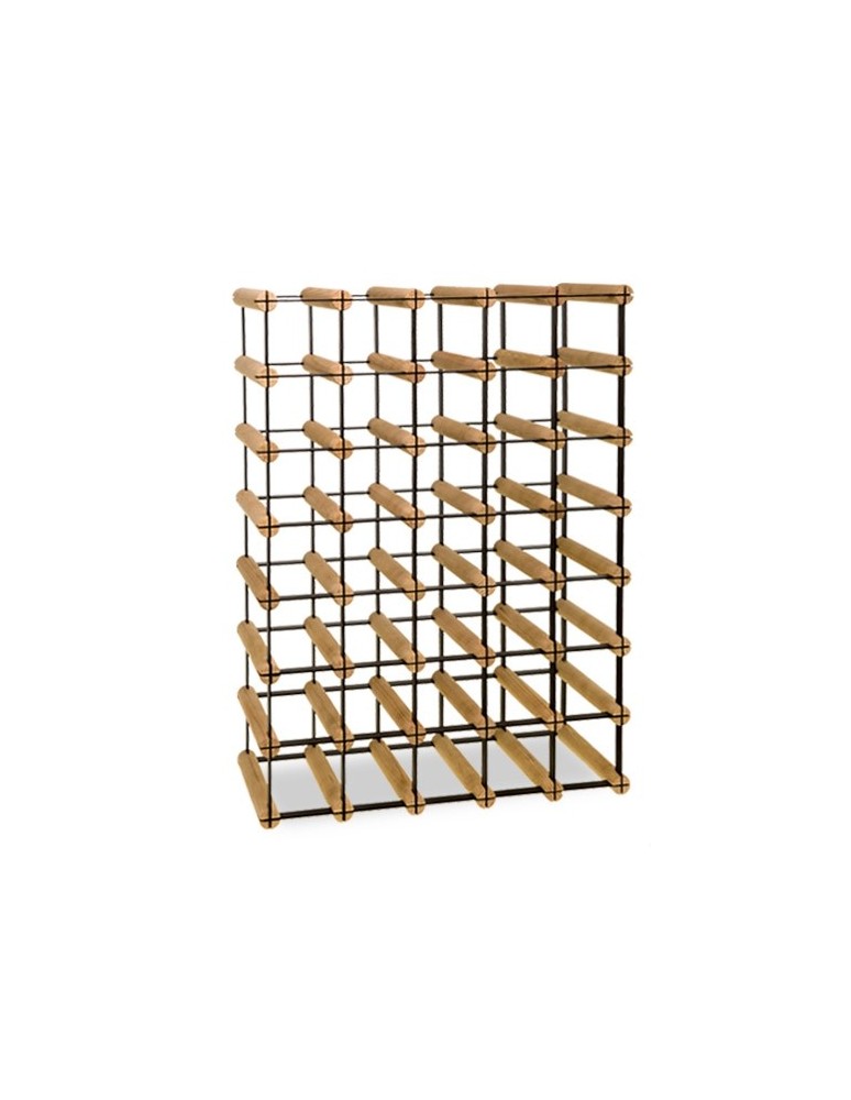 Regały na butelki szklane/PET RW-8  Przechowywanie alkoholu w domu - Regał alkoholowy RW-8 5x7 na 35 butelek - product MODO24.PL 4