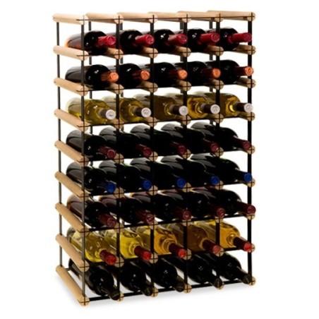 Stojak na wino RW-8 5x8 Otwarty segment na 40 butelek