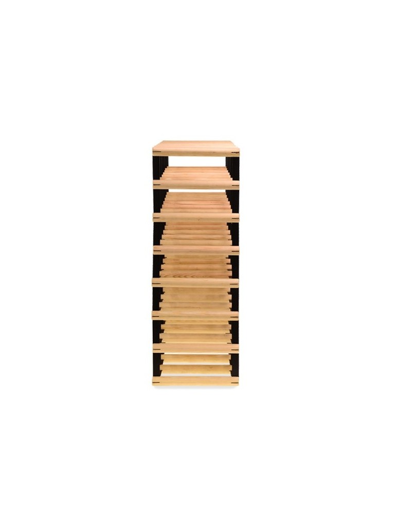 Regały na butelki szklane/PET RW-8  Przechowywanie alkoholu w domu - Stojak na wino RW-8 6x7 ⚖️ 42 butelki - product MODO24.PL 5