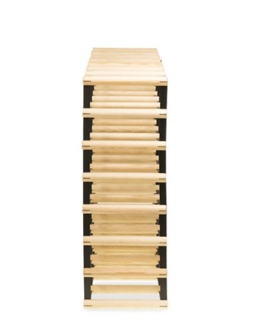 Regały na butelki szklane/PET RW-8  Przechowywanie alkoholu w domu - Stojak winiarski RW-8 7x7 ⚖️ 49 butelek - product 5