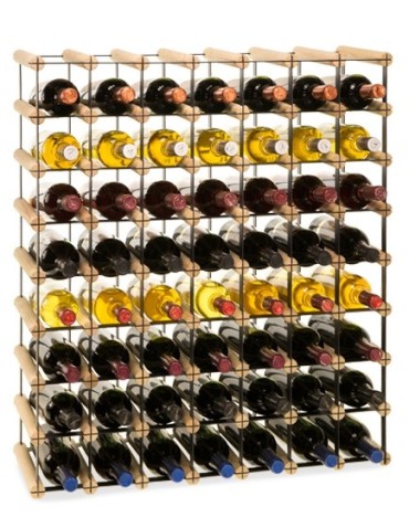 regał winiarski RW-8 7x8 ⚖️ 56 butelek