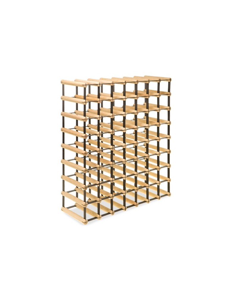 Regały na butelki szklane/PET RW-8  Przechowywanie alkoholu w domu - regał winiarski RW-8 7x8 ⚖️ 56 butelek - product MODO24.PL 5