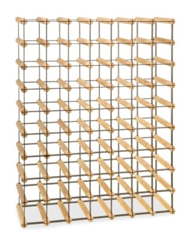 Regały na butelki szklane/PET RW-8  Przechowywanie alkoholu w domu - Regał winiarski RW-8 7x9 ⚖️ 63 butelki - product 3