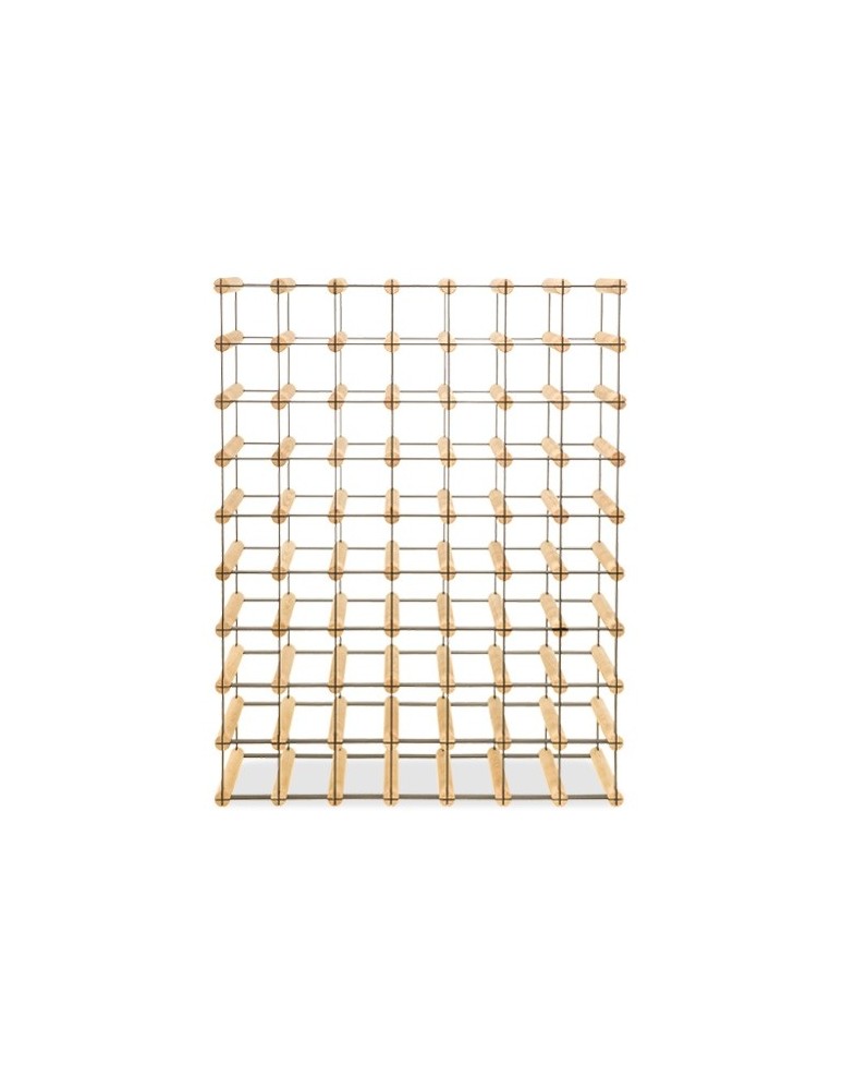 Regały na butelki szklane/PET RW-8  Przechowywanie alkoholu w domu - Regał winiarski RW-8 7x9 ⚖️ 63 butelki - product MODO24.PL 4