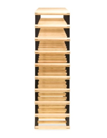 Regały na butelki szklane/PET RW-8  Przechowywanie alkoholu w domu - Regał winiarski RW-8 7x9 ⚖️ 63 butelki - product 5