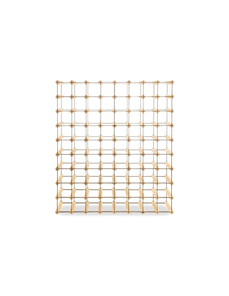 Regały na butelki szklane/PET RW-8  Przechowywanie alkoholu w domu - Regał winiarski RW-8 8x9 ⚖️ 72 butelki - product MODO24.PL 4