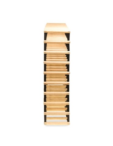 Regały na butelki szklane/PET RW-8  Przechowywanie alkoholu w domu - Regał winiarski RW-8 9x9 ⚖️ 81 butelek - product 5