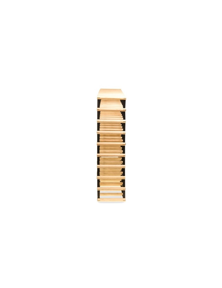 Regały na butelki szklane/PET RW-8  Przechowywanie alkoholu w domu - Regał winiarski RW-8 9x9 ⚖️ 81 butelek - product MODO24.PL 5