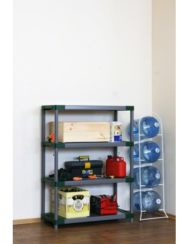 Regał plastikowy Jupiter- 4 138x110x46 szary - product 2