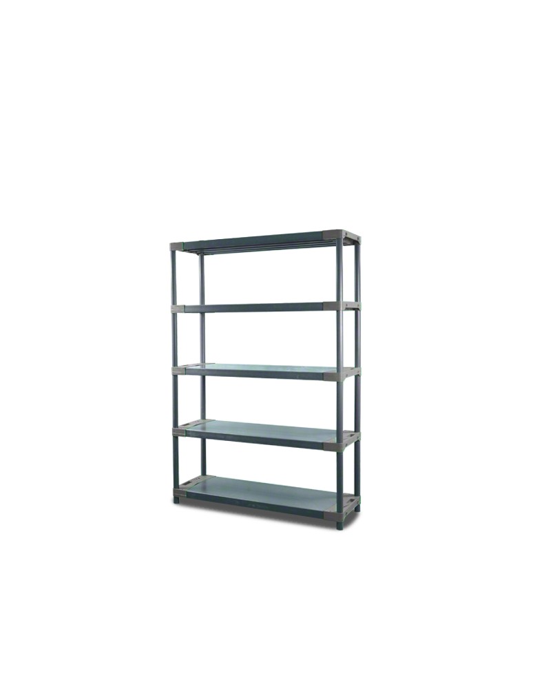 Jupiter-5 - Regał plastikowy Jupiter-5 180x90x46 szary - produkt MODO24.PL 1
